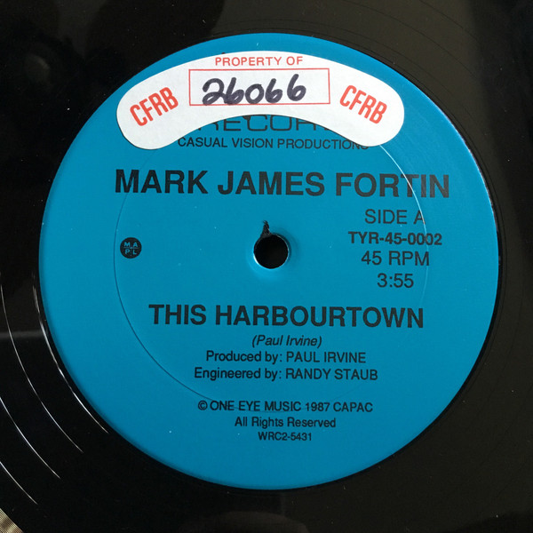 Mark James Fortin - This Harbourtown | Casual Vision Productions (TYR-45-0002) - 3