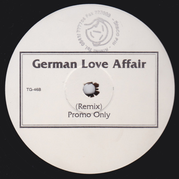 Diana Ross  &  Towa Tei - Take Me To Baltimore / German Love Affair | Not On Label (Diana Ross) (TG-46) - 2