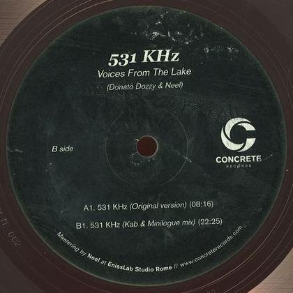 Voices From The Lake - 531 KHz | Concrete Records (CLTD-002) Voices From The Lake - 531 KHz | Concrete Records (CLTD-002)