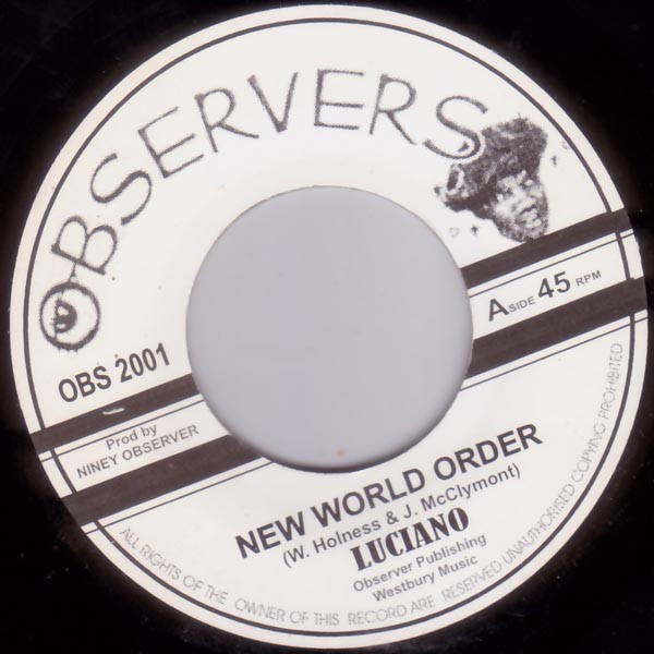 Luciano - New World Order | Observers (OBS 2001) - main Luciano - New World Order | Observers (OBS 2001) - main