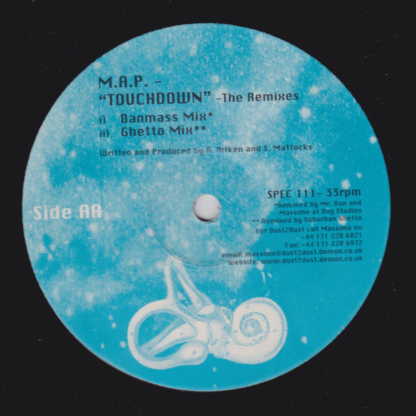 M.A.P. - Touchdown -The Remixes | Dust 2 Dust Records (SPEC 111) - 2 M.A.P. - Touchdown -The Remixes | Dust 2 Dust Records (SPEC 111) - 2