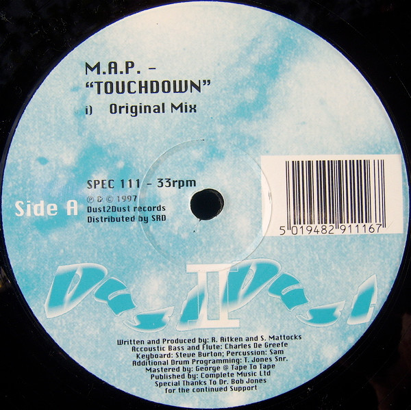 M.A.P. - Touchdown -The Remixes | Dust 2 Dust Records (SPEC 111)