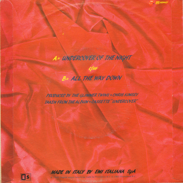 The Rolling Stones - Undercover Of The Night | Rolling Stones Records (06 1654427) - 4