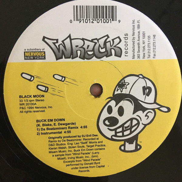 Black Moon - Buck Em Down | Wreck Records (WR 20100) - main