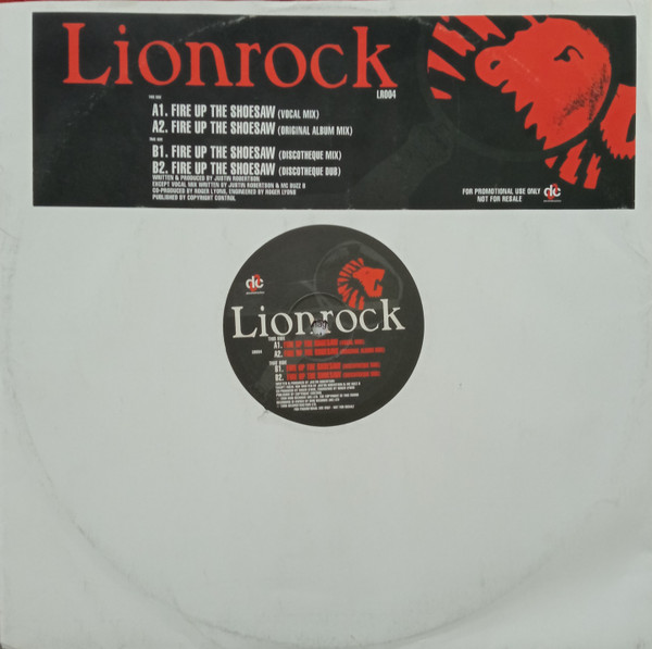 Lionrock - Fire Up The Shoesaw | Deconstruction (LR004) - main