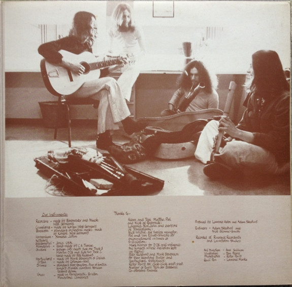 Gryphon - Gryphon | Transatlantic Records (TRA 262) - 3