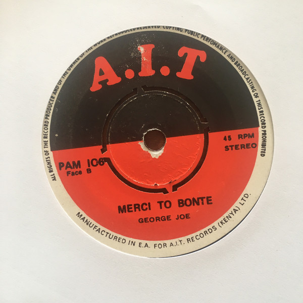 Georgie Joe - Zolie Baba / Merci Ton Bonté | A.I.T. Records (PAM 106) - 2