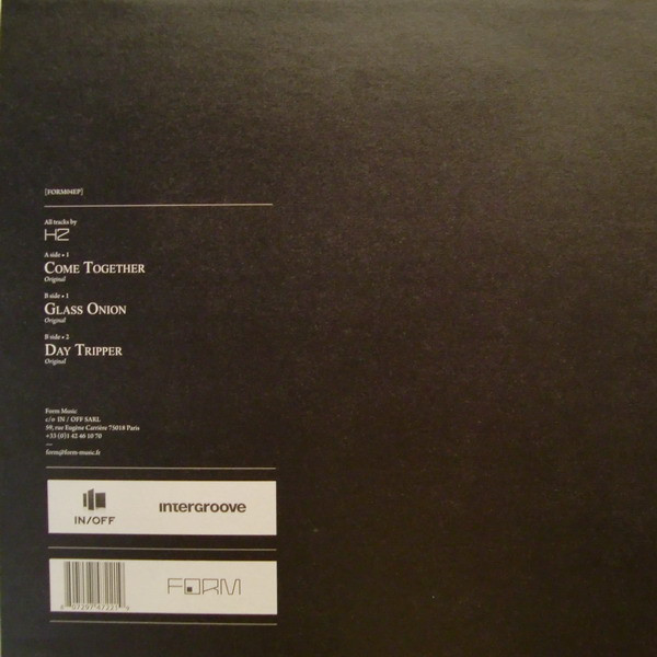 H2 - Glass Onion EP | Form Music (FORM04EP) - 2