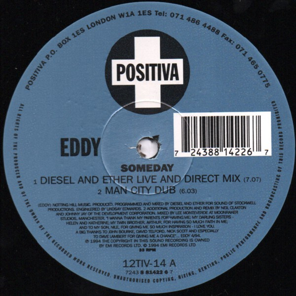 Eddy - Someday | Positiva (12TIV-14) - 3