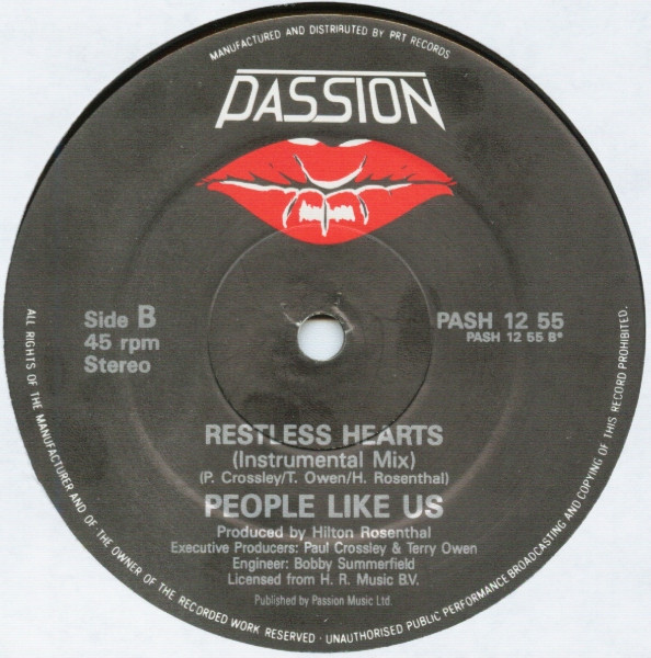 People Like Us - Restless Hearts | Passion (PASH 12 55)
