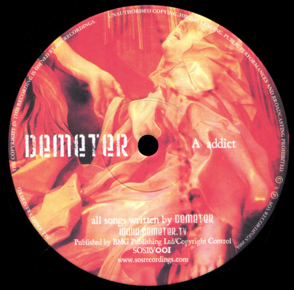 Demeter - Addict | SOS Recordings (SOSRV 001) - 3