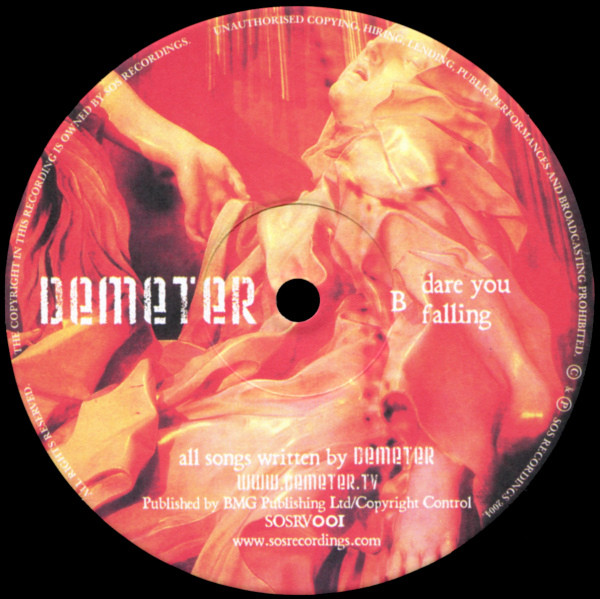 Demeter - Addict | SOS Recordings (SOSRV 001) - 4