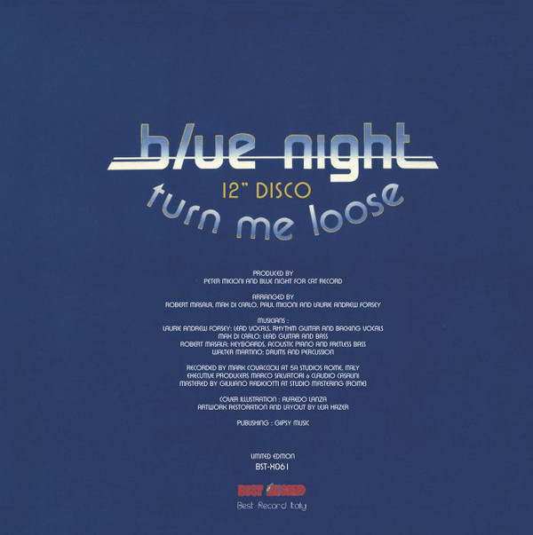Blue Night - Turn Me Loose | Best Record Italy (BST-X061) - 2