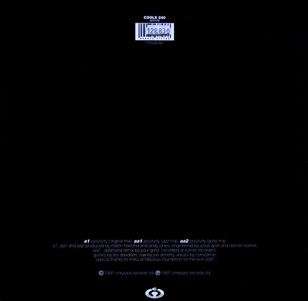 Positivity - Positivity | Cooltempo (COOLX 240) - 2