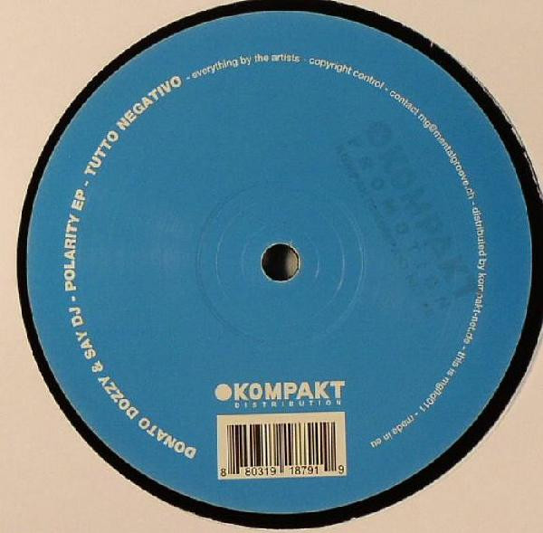 Donato Dozzy & Say DJ - Polarity EP | Mental Groove Records (mgltd011) - 2