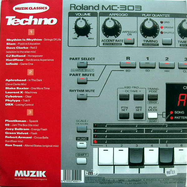 Various - Techno Muzik Classics | Beechwood Music (MUZIKLP2) - 2