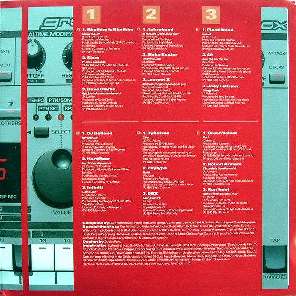 Various - Techno Muzik Classics | Beechwood Music (MUZIKLP2) - 4