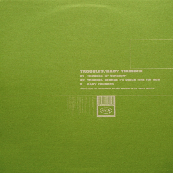 The Plastic Avengers - Troubles / Baby Thunder | NRK Sound Division (NRK 033) - 2
