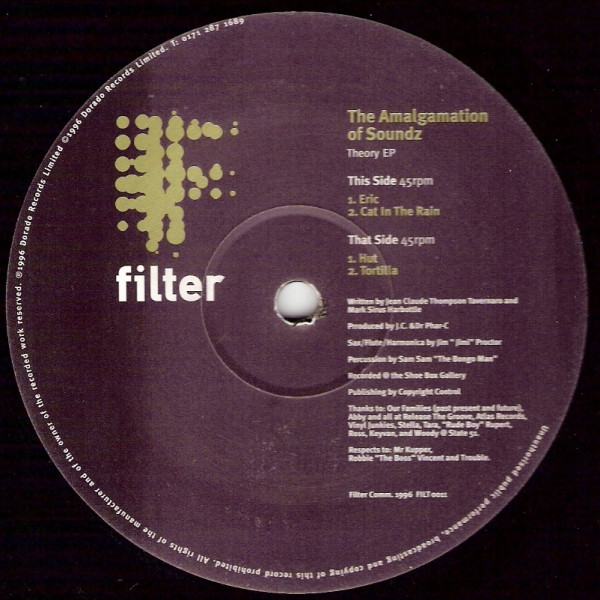 The Amalgamation Of Soundz - Theory EP | Filter (FILT 011) - 3 The Amalgamation Of Soundz - Theory EP | Filter (FILT 011) - 3