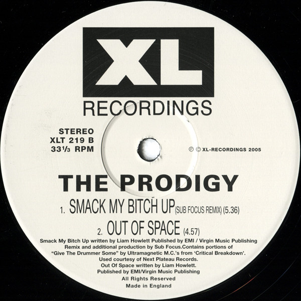 The Prodigy - Voodoo People • Out Of Space | XL Recordings (XLT 219) - 4