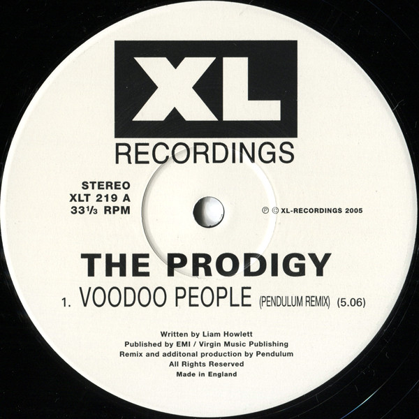 The Prodigy - Voodoo People • Out Of Space | XL Recordings (XLT 219) - 3