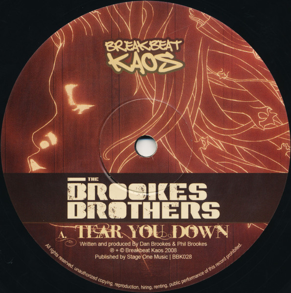 Brookes Brothers - Tear You Down / Drifter | Breakbeat Kaos (BBK028) - 3