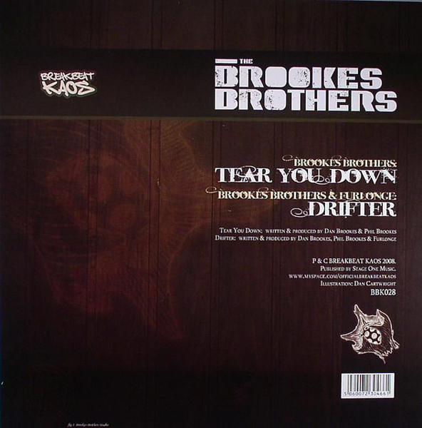 Brookes Brothers - Tear You Down / Drifter | Breakbeat Kaos (BBK028) - 2