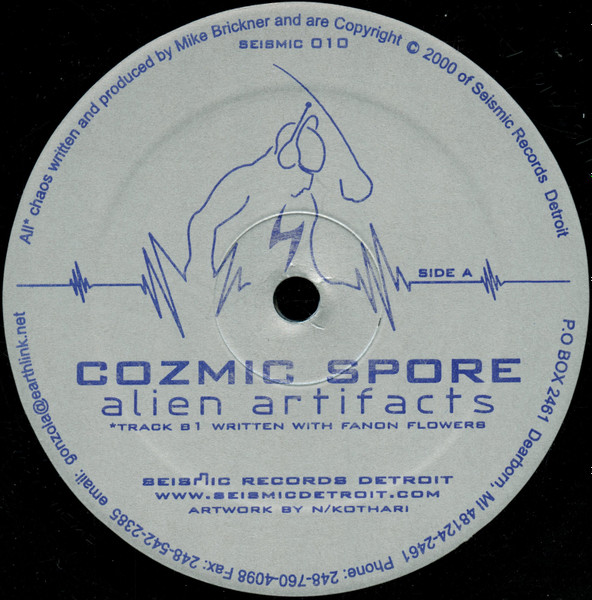 Cozmic Spore - Alien Artifacts | Seismic Records Detroit (SEISMIC010)