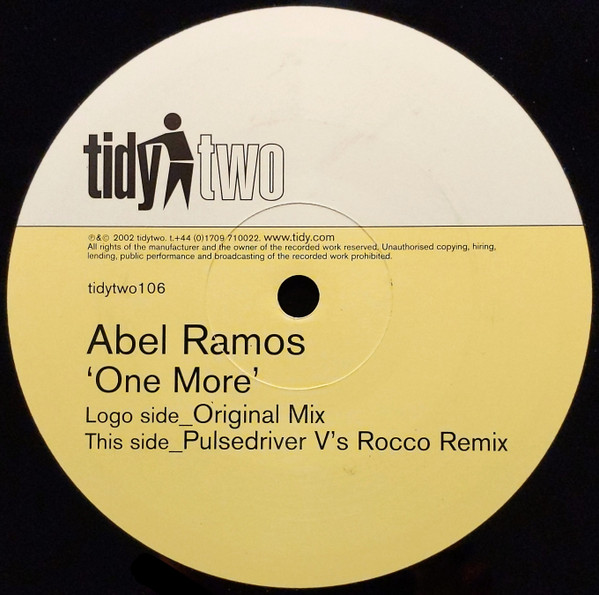 Abel Ramos - One More | Tidy Two (tidytwo106) - 4