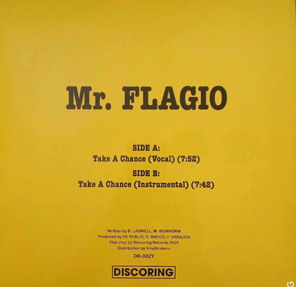 Mr. Flagio - Take A Chance | Discoring Records (DR-002Y) - 2 Mr. Flagio - Take A Chance | Discoring Records (DR-002Y) - 2