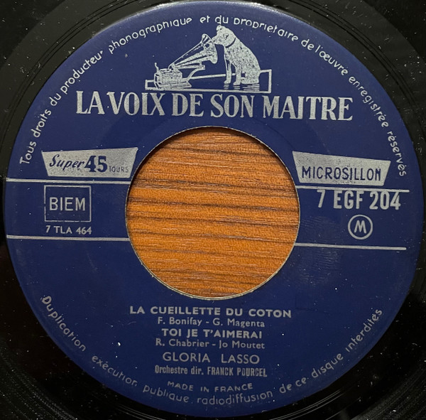 Gloria Lasso - 5 - Lisboa Antiga | La Voix De Son Maître (7 EGF 204) - 3