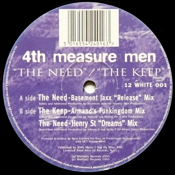 4th Measure Men - The Need / The Keep | Multiply White (12 WHITE001) - 8 4th Measure Men - The Need / The Keep | Multiply White (12 WHITE001) - 8