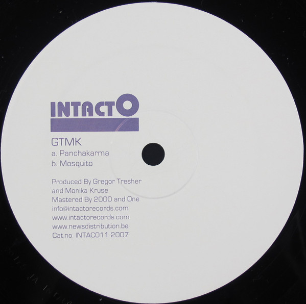 GTMK & Gregor Tresher & Monika Kruse - Panchakarma / Mosquito | Intacto Records (INTAC011) - main GTMK & Gregor Tresher & Monika Kruse - Panchakarma / Mosquito | Intacto Records (INTAC011) - main