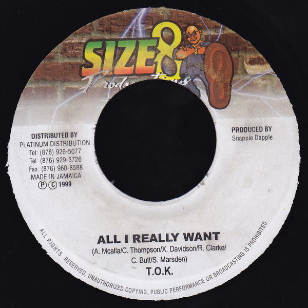 T.O.K. - All I Really Want | Size 8 Productions (none)