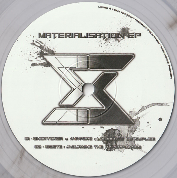 Various - Materialisation EP | Bourinage Mental (BOURINAGE 01) - 2