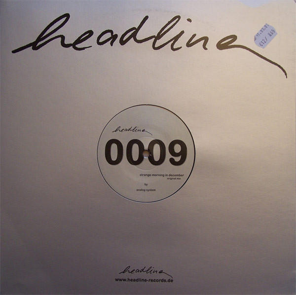 Analog System - Strange Morning In December | Headline (hdr 0009) - 2 Analog System - Strange Morning In December | Headline (hdr 0009) - 2