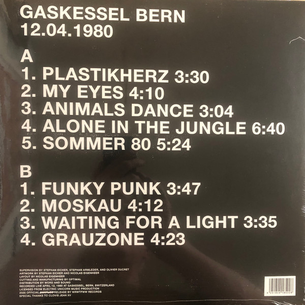 Grauzone - Live | We Release Whatever The Fuck We Want Records (WRWTFWW052) - 2 Grauzone - Live | We Release Whatever The Fuck We Want Records (WRWTFWW052) - 2