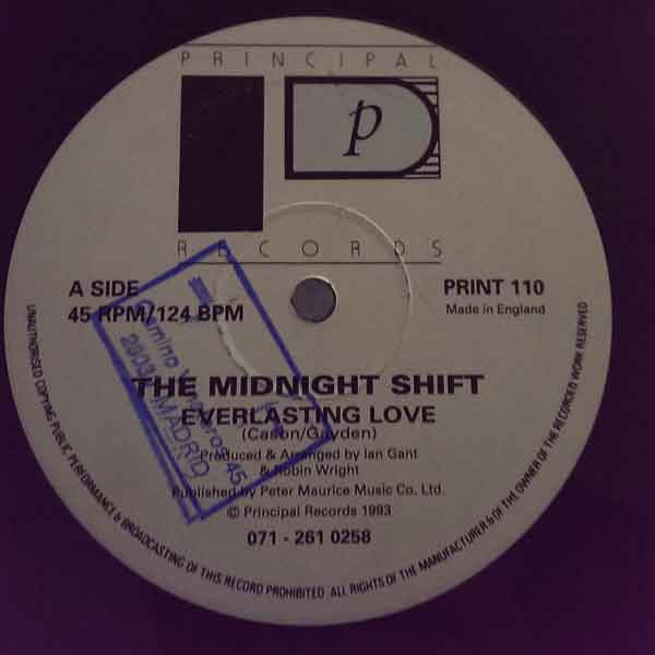The Midnight Shift - Everlasting Love | Principal Records (PRINT 110)