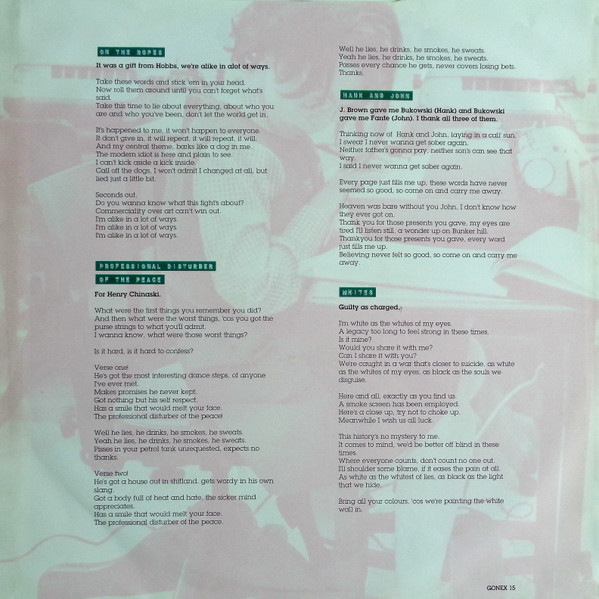 The Wonder Stuff - On The Ropes E.P. | Polydor (GONEX 15) - 2 The Wonder Stuff - On The Ropes E.P. | Polydor (GONEX 15) - 2