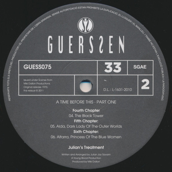 Julian's Treatment - A Time Before This | Guerssen (GUESS075) - 2