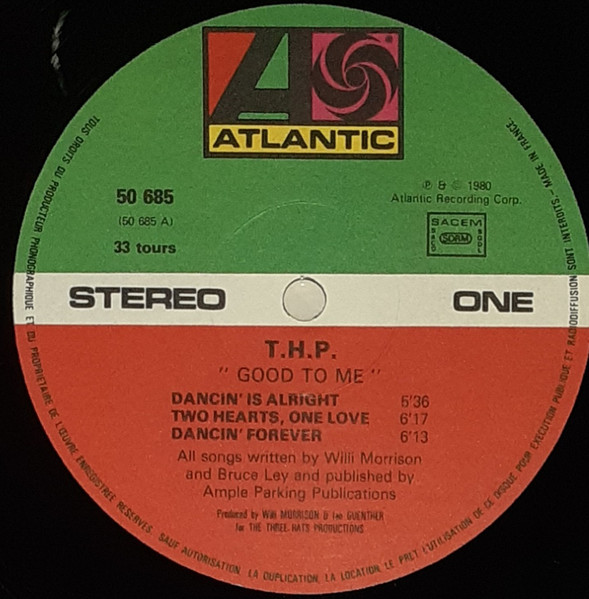 THP Orchestra - Good To Me | Atlantic (50 685) - 3 THP Orchestra - Good To Me | Atlantic (50 685) - 3
