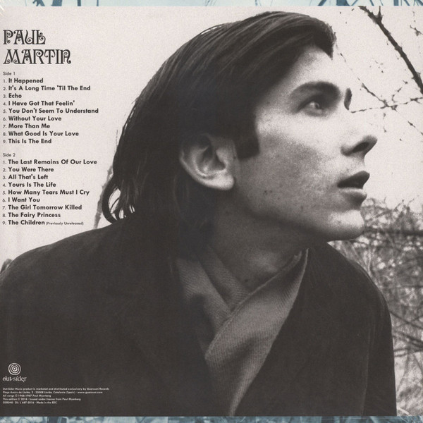 Paul Martin - It Happened | Out-Sider (OSR048) - 3