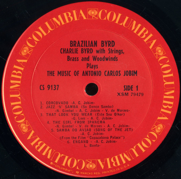 Charlie Byrd - Brazilian Byrd | Columbia (CS 9137) - 3