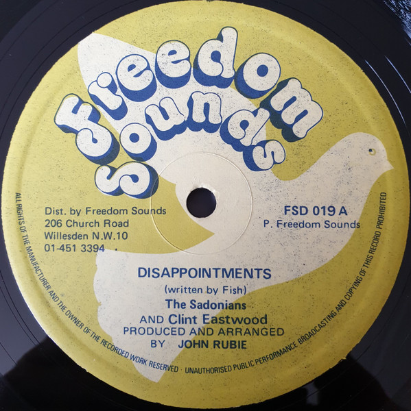 Sadonians And Clint Eastwood - Disappointments | Freedom Sounds (FSD 019) - main