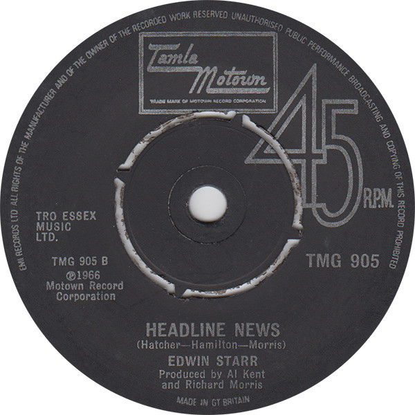 Edwin Starr - Stop Her On Sight (S.O.S) | Tamla Motown (TMG 905) - 2 Edwin Starr - Stop Her On Sight (S.O.S) | Tamla Motown (TMG 905) - 2