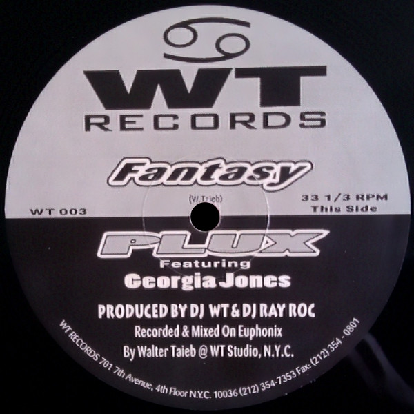 Plux Featuring Georgia Jones - Over & Over / Fantasy | WT Records (WT003)