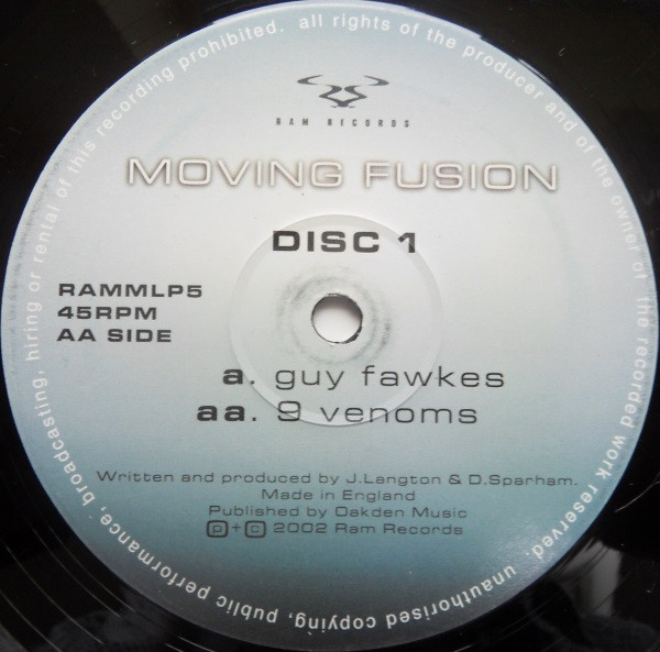 Moving Fusion - The Start Of Something | RAM Records (RAMMLP5) - 4 Moving Fusion - The Start Of Something | RAM Records (RAMMLP5) - 4