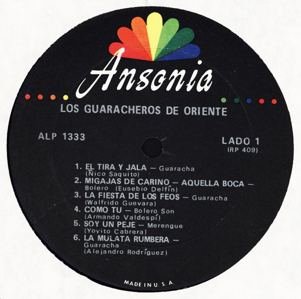 Los Guaracheros De Oriente - Los Guaracheros De Oriente | Ansonia (ALP 1333) - 3