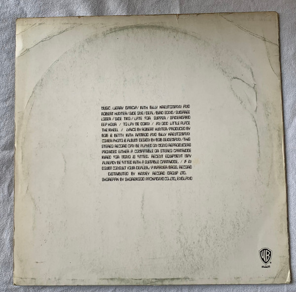 Jerry Garcia - Garcia | Warner Bros. Records (K46139) - 2