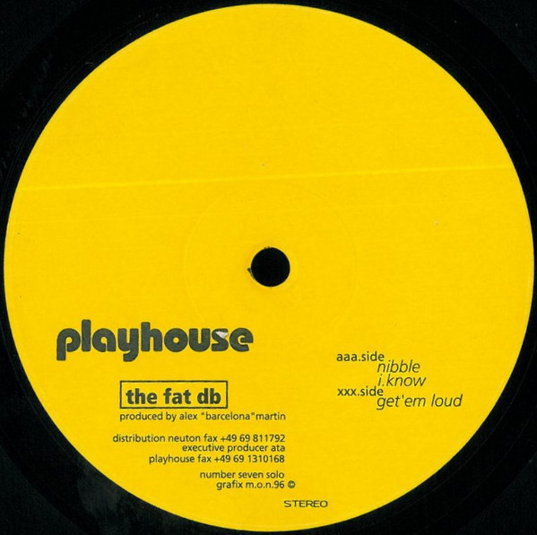 The Fat Db - Get 'Em Loud | Playhouse (number seven solo)